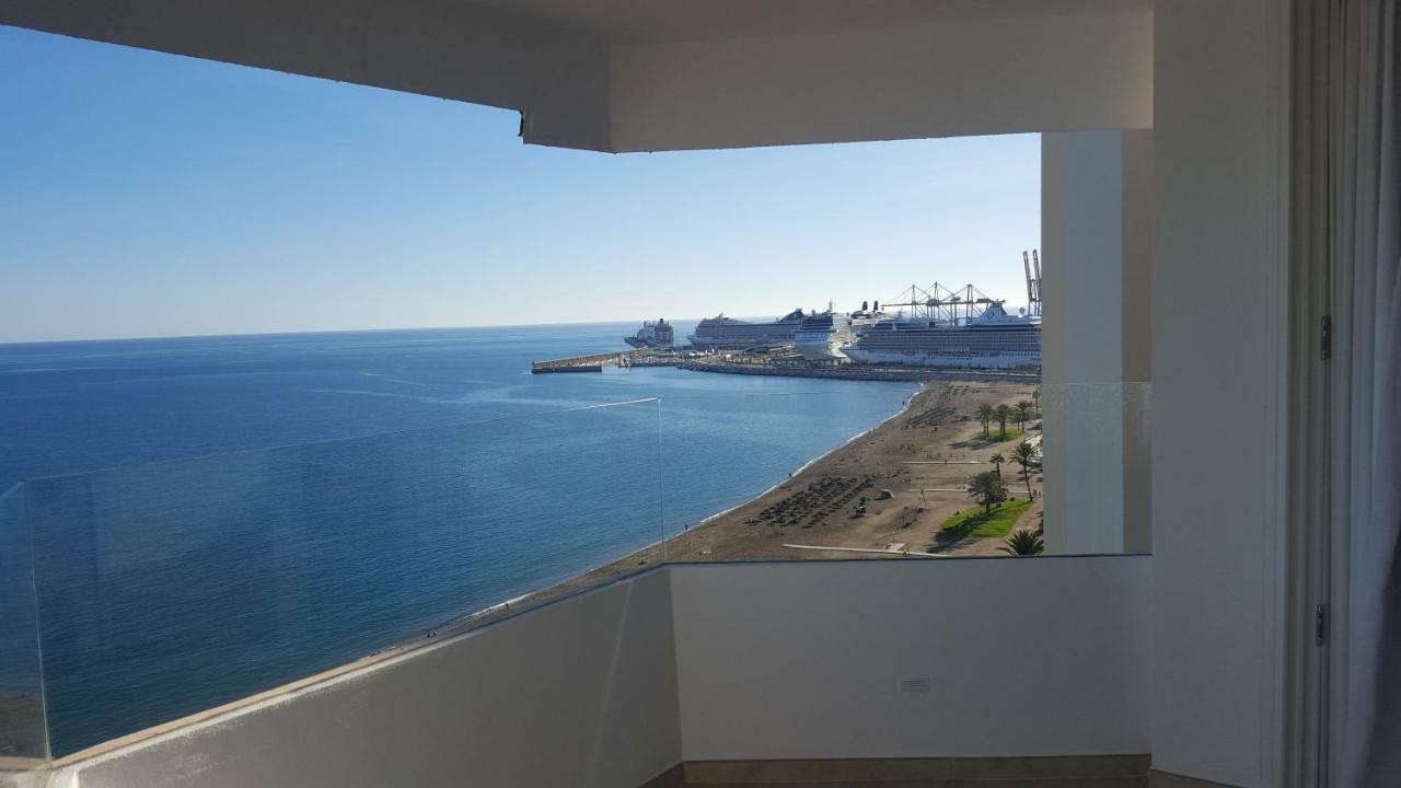 شقة Seafront La Malagueta I مالقة المظهر الخارجي الصورة